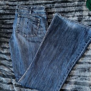 Older Style Silver Isabel Bootcut Jeans